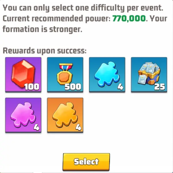 Difficulty 1