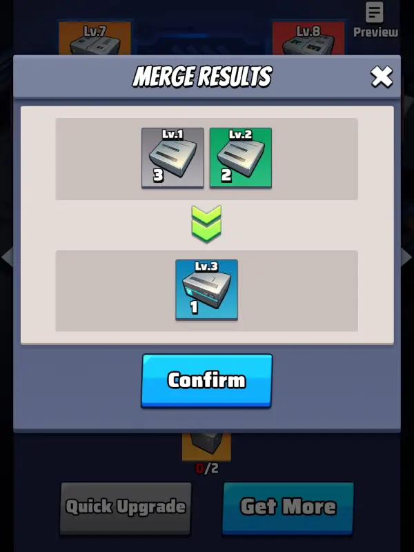Merge Result Merge Result
