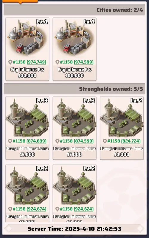 Cities Cities