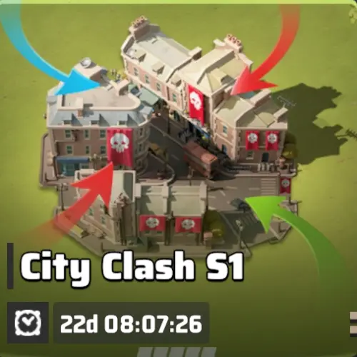 City Clash S1 City Clash S1 event in the first season of Last War
