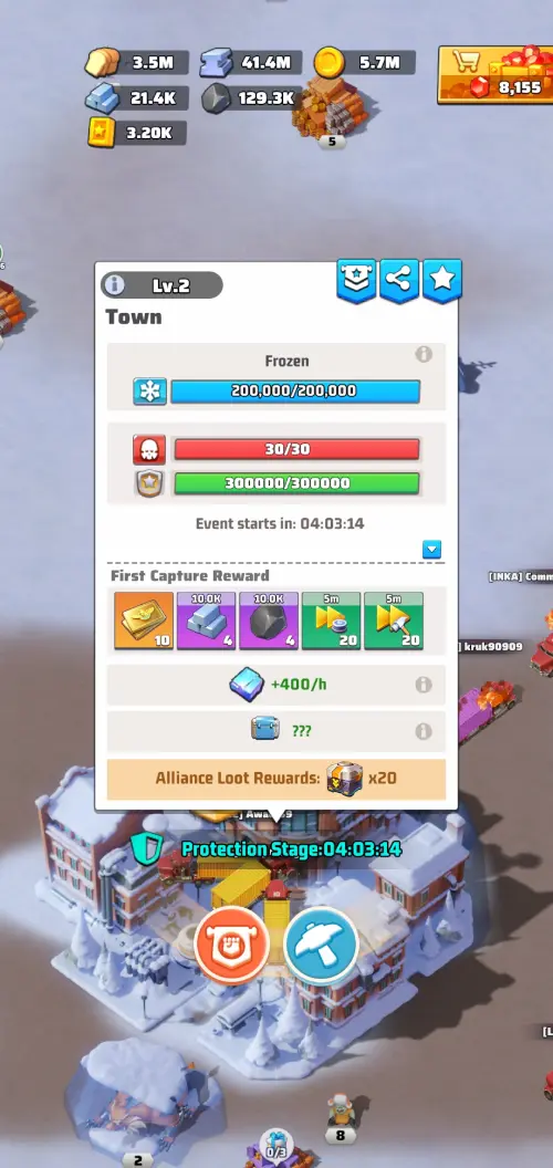 First city capture reward First city capture reward