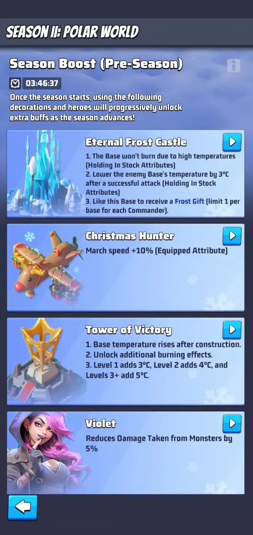 Season Boosts Part 1 Season Boosts Part 1
