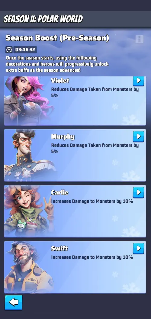 Season Boosts Part 2 Season Boosts Part 2