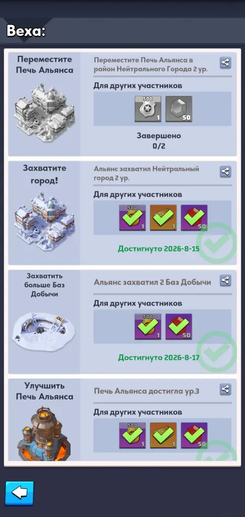 Вехи второго сезона 1 Вехи второго сезона 1