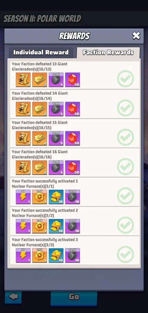 Faction Awards event - Reactivate the Nuclear Furnace Faction Awards event - Reactivate the Nuclear Furnace